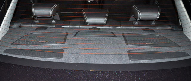 ford fusion rear deck speakers